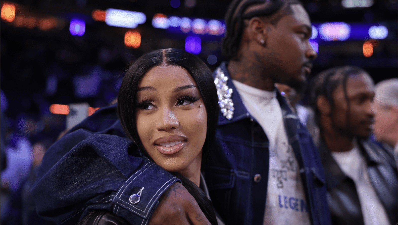 Cardi B Goes Public with Stefon Diggs at Knicks Game Amid Heated Divorce from Offset Migos